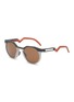 Main View - Click To Enlarge - OAKLEY - HSTN Irregular Sunglasses
