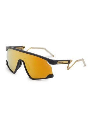 Main View - Click To Enlarge - OAKLEY - BXTR Metal Rectangle Sunglasses