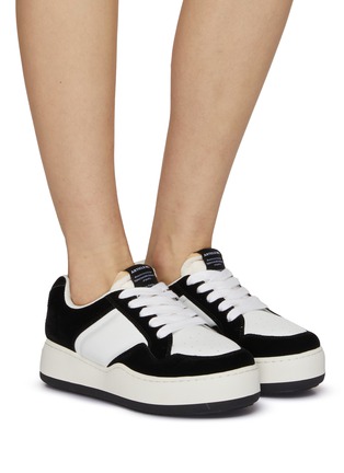 Figure View - Click To Enlarge - ARTICLE NO. - Burger Skate Low Top Lace Up Sneakers