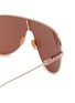 Detail View - Click To Enlarge - GUCCI - Metal Aviator Sunglasses