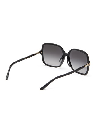 Figure View - Click To Enlarge - GUCCI - Acetate Square Sunglasses