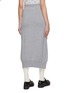 Back View - Click To Enlarge - BARRIE - Asymmetrical Side Midi Skirt