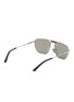 Figure View - Click To Enlarge - BALENCIAGA - Logo Metal Sunglasses