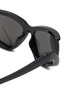 Detail View - Click To Enlarge - BALENCIAGA - Side Xpander Cat Eye Sunglasses