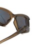 Detail View - Click To Enlarge - BALENCIAGA - Side Xpander Cat Eye Sunglasses