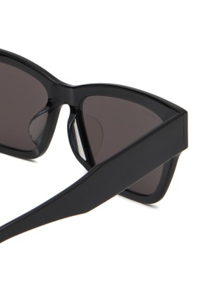 Detail View - Click To Enlarge - BALENCIAGA - Logo Recycled Acetate Sunglasses