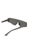 Detail View - Click To Enlarge - BALENCIAGA - Logo Rectangle Sunglasses
