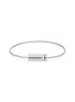 Main View - Click To Enlarge - LE GRAMME - 7g Polished Sterling Silver Black Diamond Cable Bracelet