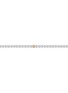 Detail View - Click To Enlarge - LE GRAMME - 11g Polished Sterling Silver 18K Gold Bead Bracelet