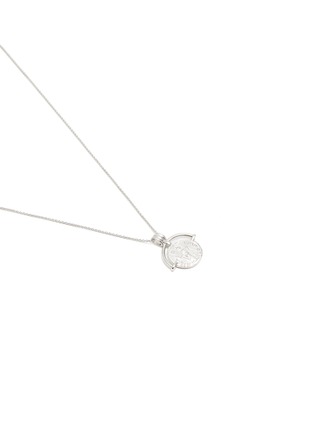 Detail View - Click To Enlarge - MISSOMA - X Lucy Williams Silver Plated Roman Arc Coin Necklace