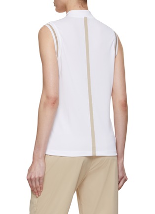 Back View - Click To Enlarge - BOGNER - Evi Contrast Trim Polo Shirt