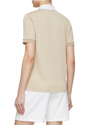 Back View - Click To Enlarge - BOGNER - Carole Ruff Collar Polo