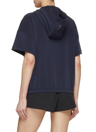 Back View - Click To Enlarge - BOGNER - Lucia Short Sleeved Sweat Hoodie