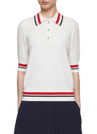 Main View - Click To Enlarge - BOGNER - Lennie Knitted Polo Shirt