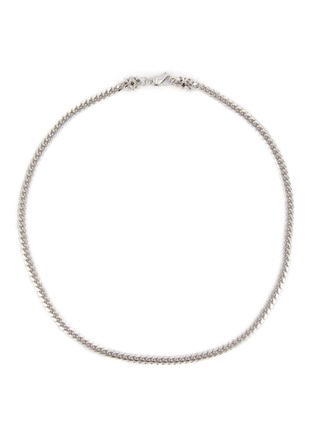 Main View - Click To Enlarge - EMANUELE BICOCCHI - Thin Edge Sterling Silver Chain Necklace