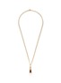 Main View - Click To Enlarge - LANE CRAWFORD VINTAGE ACCESSORIES - Gold Tone Amethyst Pendant Necklace