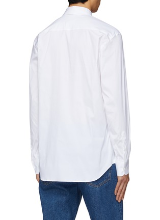 Back View - Click To Enlarge - PRADA - Classic Cotton Shirt
