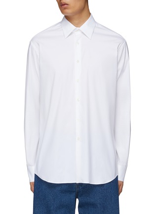 Main View - Click To Enlarge - PRADA - Classic Cotton Shirt