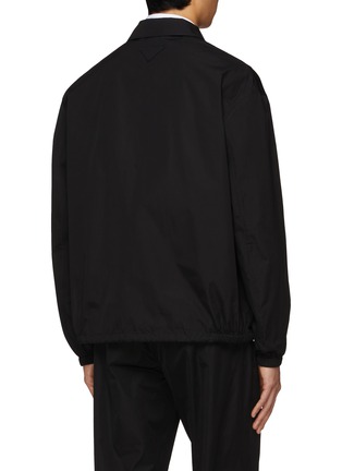 Back View - Click To Enlarge - PRADA - Zip Up Shirt Jacket