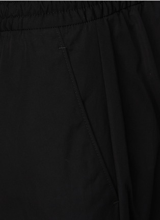  - PRADA - Elasticated Waist Poplin Straight Leg Pants