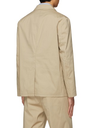 Back View - Click To Enlarge - PRADA - Tonal Logo Single Breasted Blazer