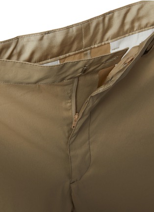 Detail View - Click To Enlarge - PRADA - Stretch Poplin Straight Leg Pants