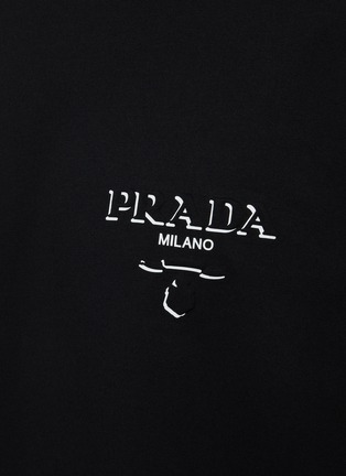  - PRADA - Logo Cotton T-Shirt