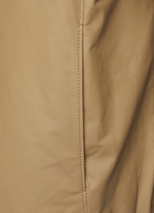  - PRADA - Tonal Logo Leather Hooded Vest