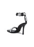  - ALEXANDERWANG - Dome 105 Leather Ankle Strap Heeled Sandals