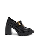 ALEXANDER WANG | Carter 95 Patent Leather Loafer Pumps | Women 