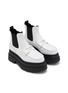 Detail View - Click To Enlarge - ALEXANDER WANG - Carter 75 Patent Leather Chelsea Ankle Boots
