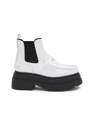 Main View - Click To Enlarge - ALEXANDER WANG - Carter 75 Patent Leather Chelsea Ankle Boots
