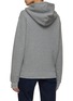 Back View - Click To Enlarge - MAISON KITSUNÉ - Fox Head Patch Zipped Hoodie