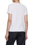 Back View - Click To Enlarge - MAISON KITSUNÉ - Fox Head Patch Cotton T-Shirt