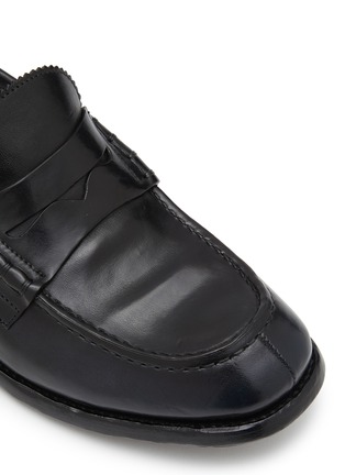 Detail View - Click To Enlarge - OFFICINE CREATIVE - Balance 017 Leather Penny Loafers