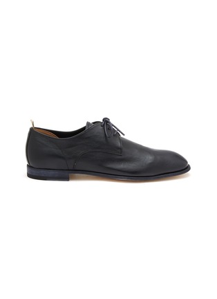 Main View - Click To Enlarge - OFFICINE CREATIVE - Solitude 002 6-Eyelet Leather Derby Shoes