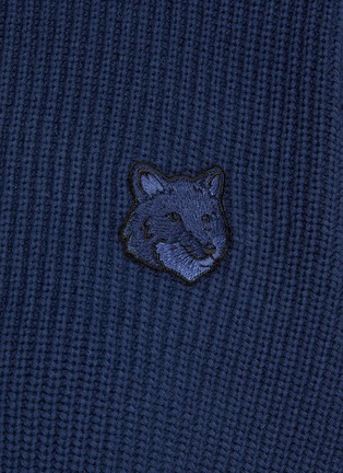  - MAISON KITSUNÉ - Bold Fox Patch Knit Sweater