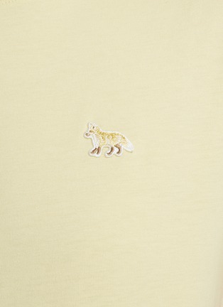  - MAISON KITSUNÉ - Baby Fox Patch Cotton T-Shirt