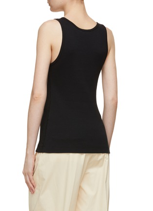 Back View - Click To Enlarge - MAISON KITSUNÉ - Baby Fox Ribbed Tank Top