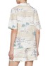 Back View - Click To Enlarge - MAISON KITSUNÉ - Resort Cotton Shirt