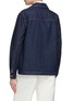 Back View - Click To Enlarge - MAISON KITSUNÉ - Workwear Denim Jacket