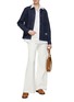 Figure View - Click To Enlarge - MAISON KITSUNÉ - Workwear Denim Jacket