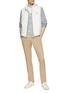 Figure View - Click To Enlarge - BRUNELLO CUCINELLI - Contrast Trim Cable Knit Cardigan