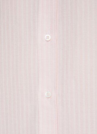  - BRUNELLO CUCINELLI - Striped Cotton Linen Shirt
