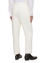 Back View - Click To Enlarge - BRUNELLO CUCINELLI - Pleats Tabbed Evening Silk Pants
