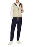 Figure View - Click To Enlarge - BRUNELLO CUCINELLI - Drawstring Waist Jogger Pants