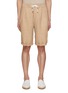 Main View - Click To Enlarge - BRUNELLO CUCINELLI - Dyed Linen Bermuda Shorts