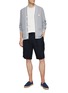 Figure View - Click To Enlarge - BRUNELLO CUCINELLI - Dyed Bermuda Shorts