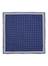 Figure View - Click To Enlarge - BRUNELLO CUCINELLI - Dotted Chequered Silk Pocket Square