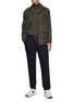 Figure View - Click To Enlarge - BRUNELLO CUCINELLI - Pleated Wool Jogger Pants